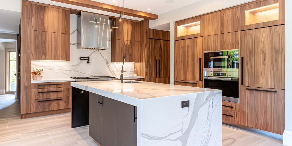 Small Kitchen Integrate Appliances